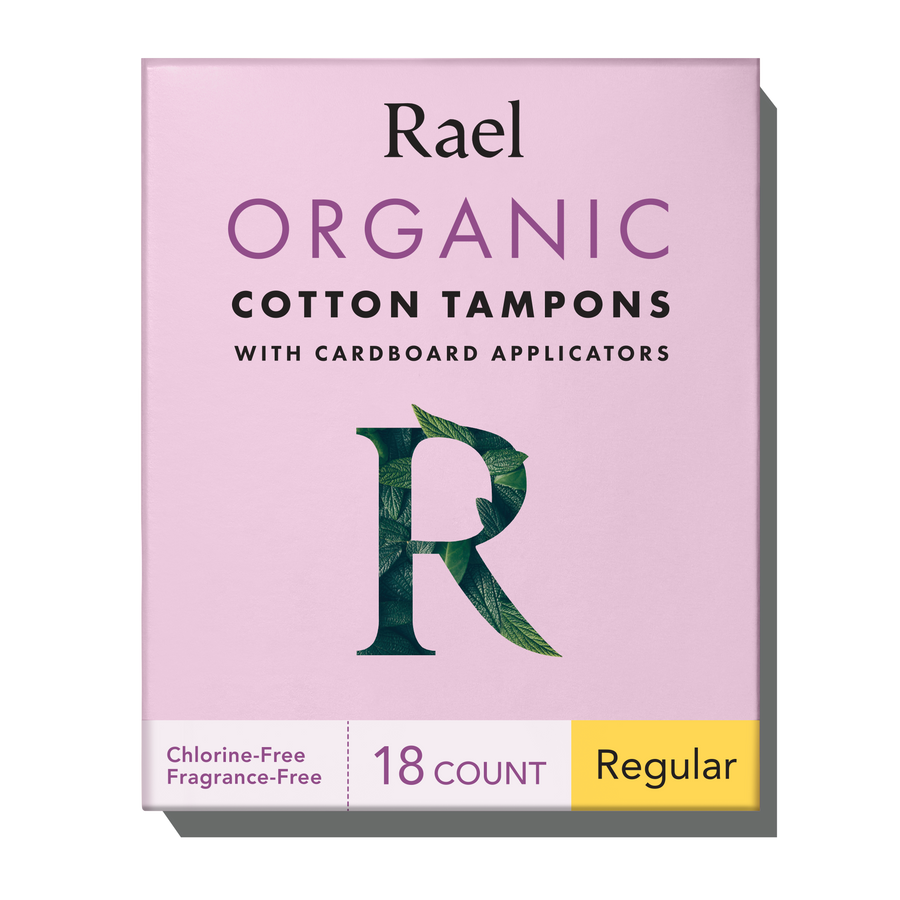 Regular Cardboard Applicator Tampons Made With Organic Cotton Z0