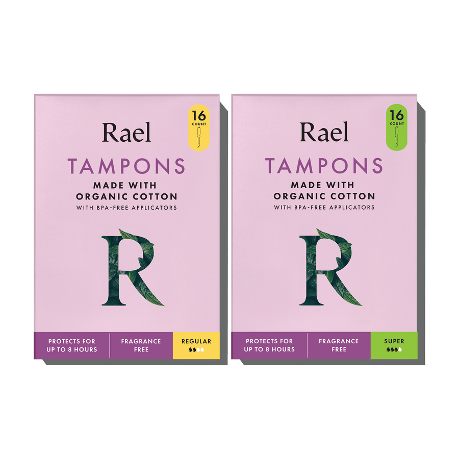Tampon Variety Pack Made With Organic Cotton U4